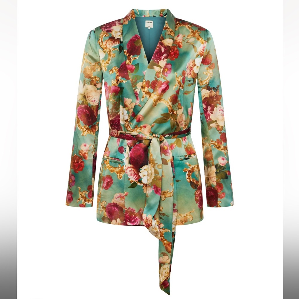 Lagence Every silk Wrap Blazer